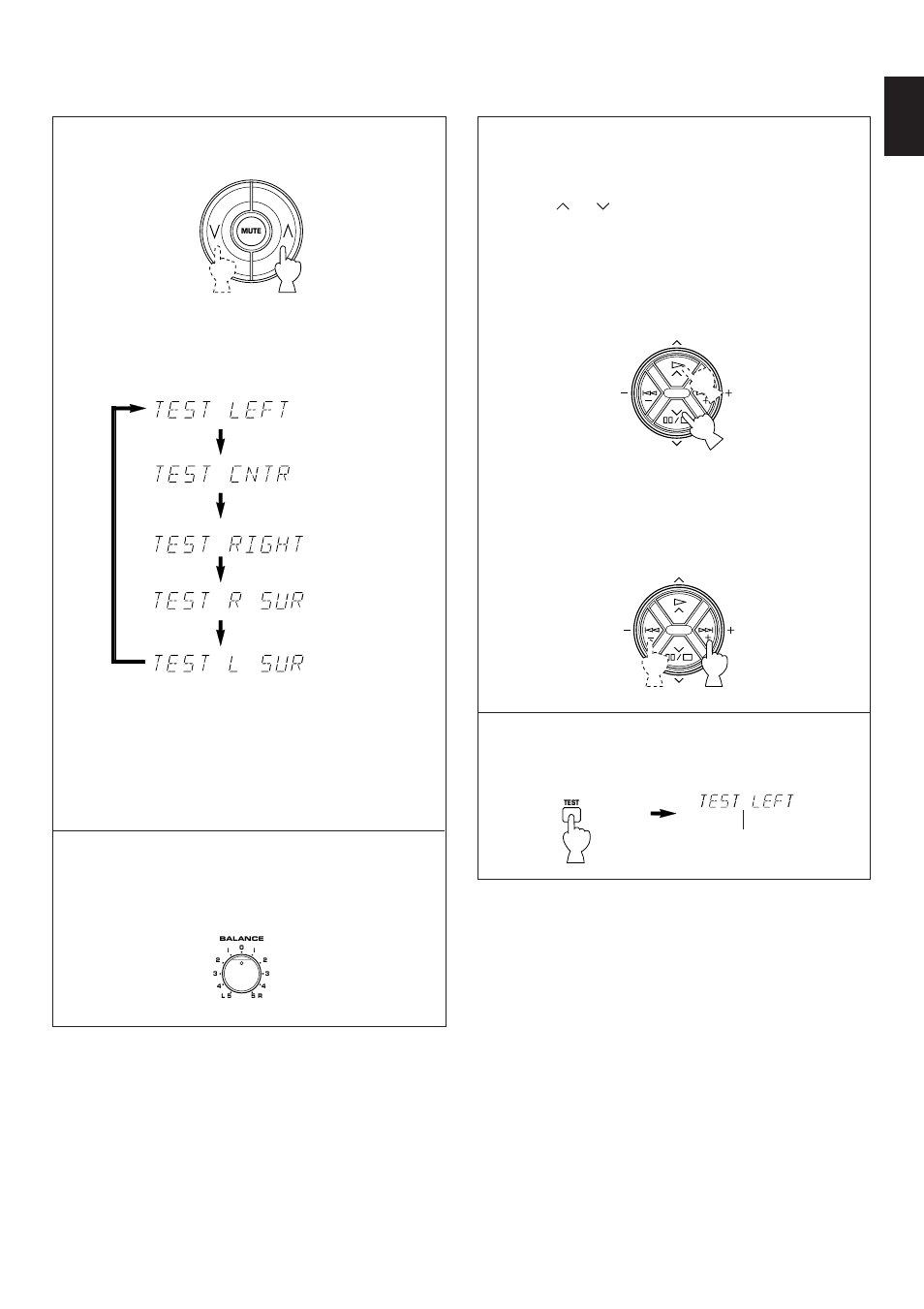 English | Yamaha R-V1103 User Manual | Page 27 / 59