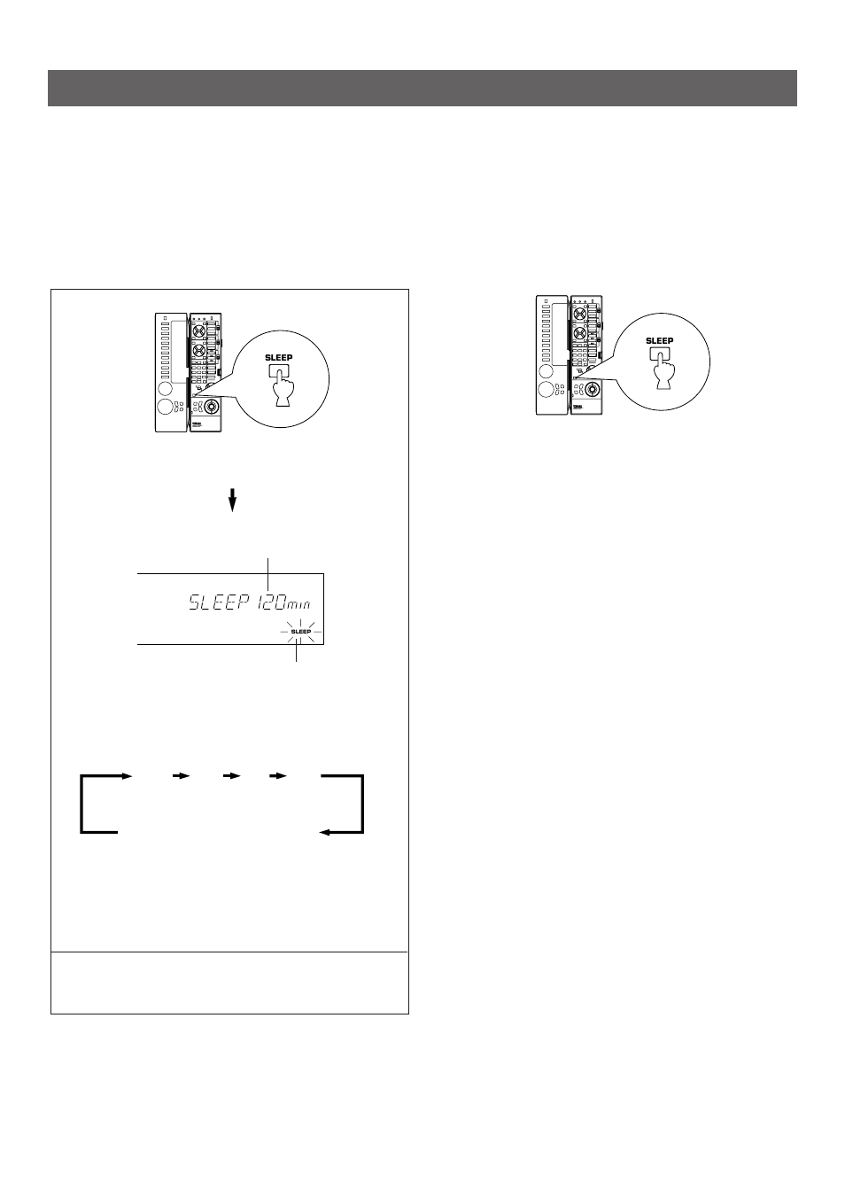 Setting the sleep timer | Yamaha R-V1103 User Manual | Page 44 / 59