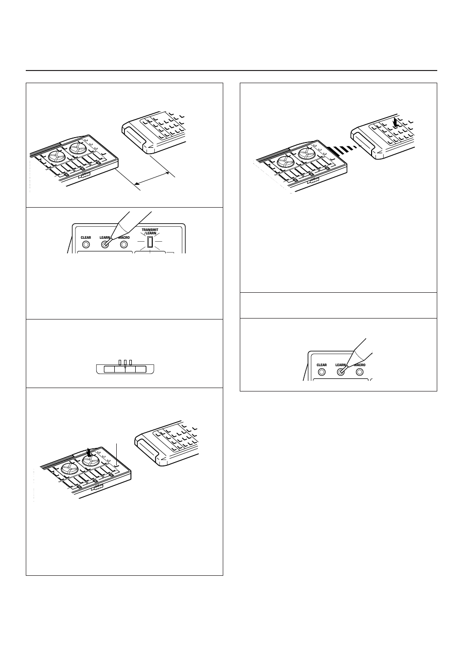 50 learning a new function, Repeat step 3–5 to store more functions, Lights up | Yamaha R-V1103 User Manual | Page 52 / 59