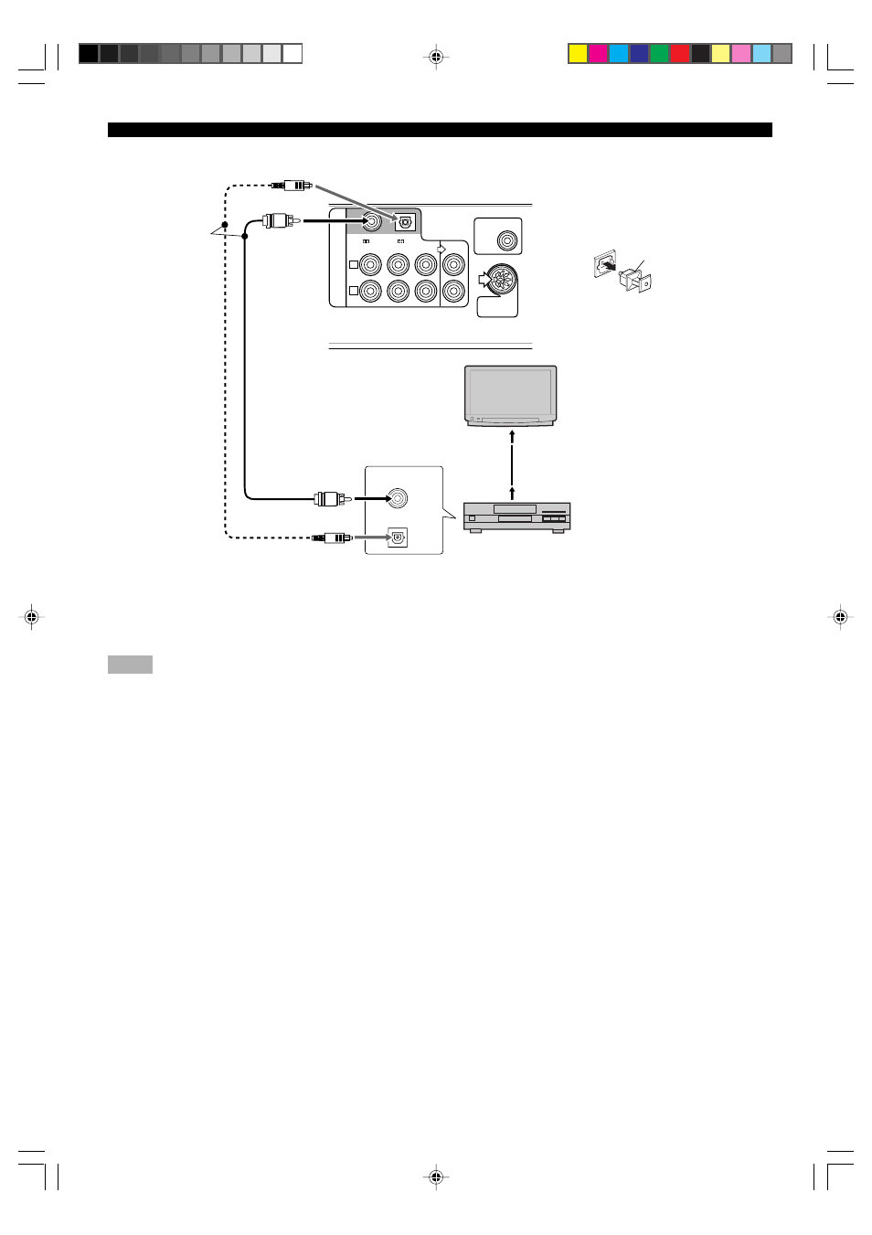 Connecting a tv (monitor) to enjoy digital audio | Yamaha AV-S70 User Manual | Page 14 / 40