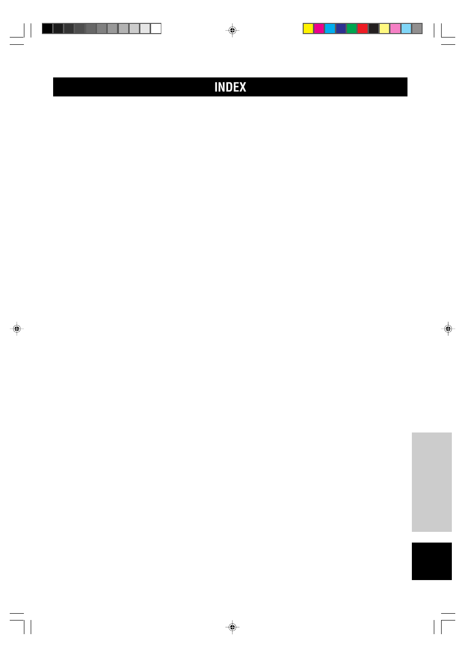 Index | Yamaha AV-S70 User Manual | Page 33 / 40