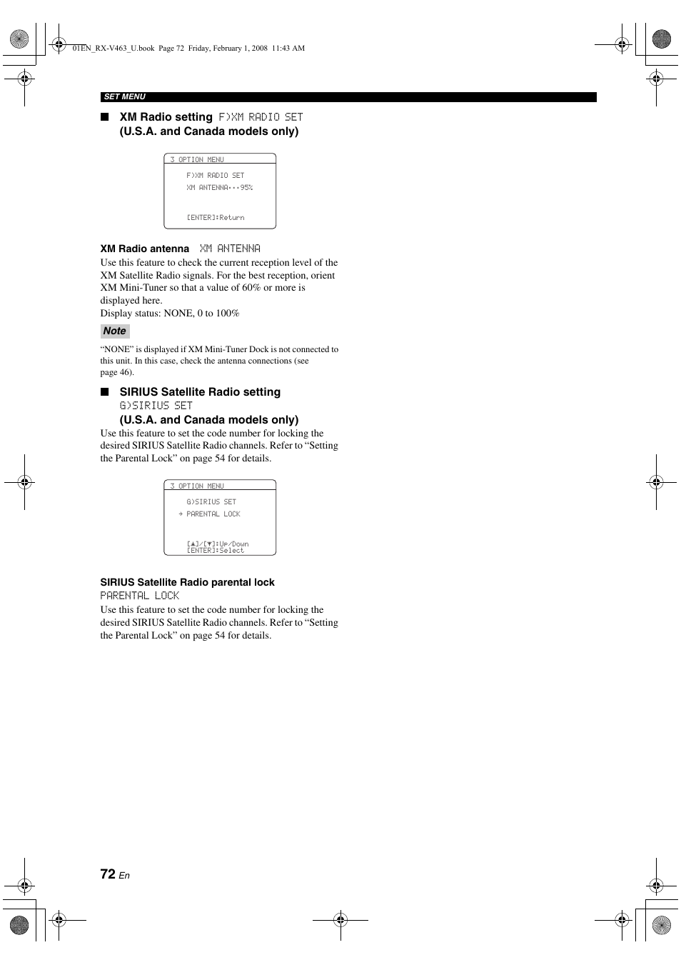 Yamaha RX-V463 User Manual | Page 76 / 106