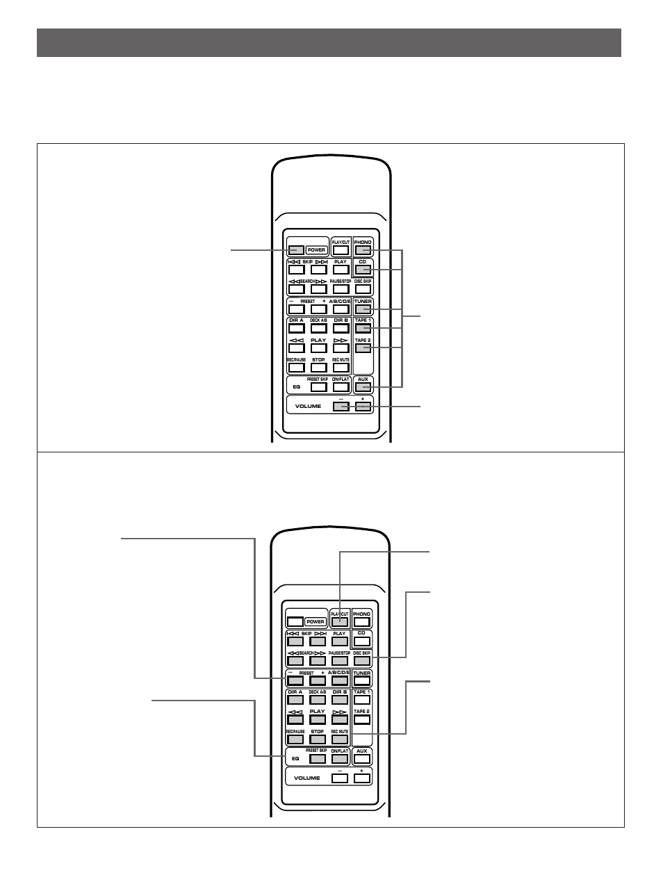 Remote control transmitter | Yamaha AX-570 User Manual | Page 10 / 14