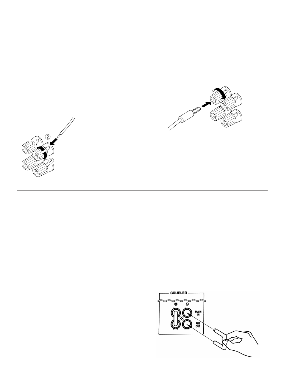 5english, Connecting speakers about the accessory terminals | Yamaha AX-570 User Manual | Page 5 / 14