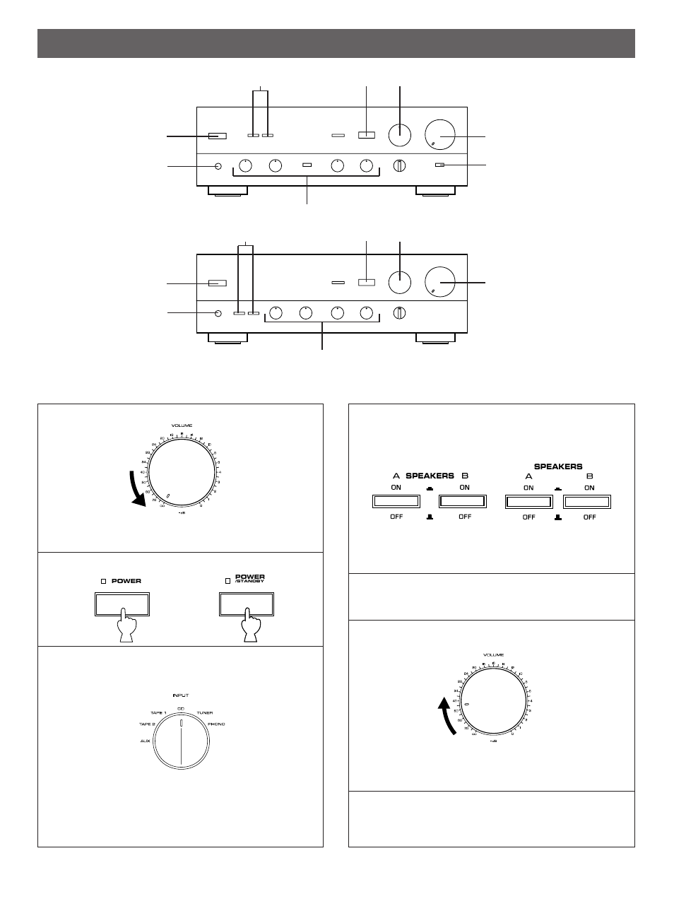 Operations | Yamaha AX-570 User Manual | Page 6 / 14
