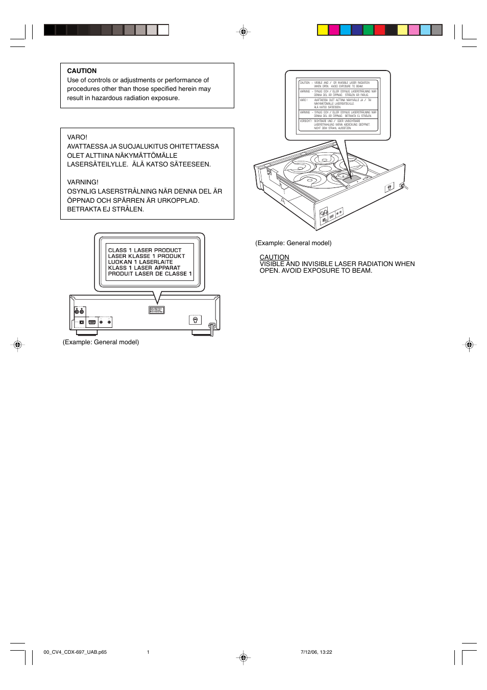 Yamaha CDC-697 User Manual | Page 29 / 32