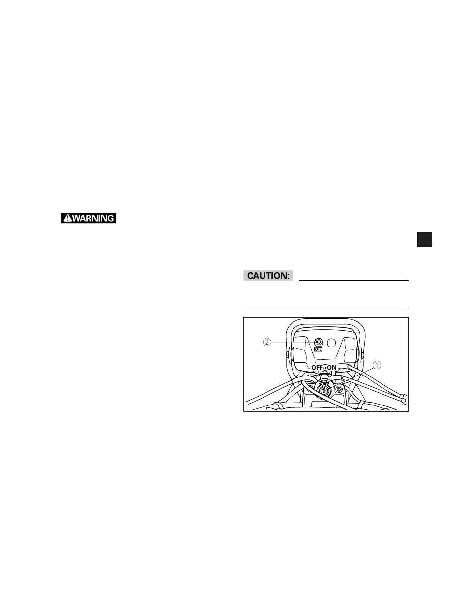 Control functions, Control functions w | Yamaha BLASTER YFS200N User Manual | Page 22 / 153