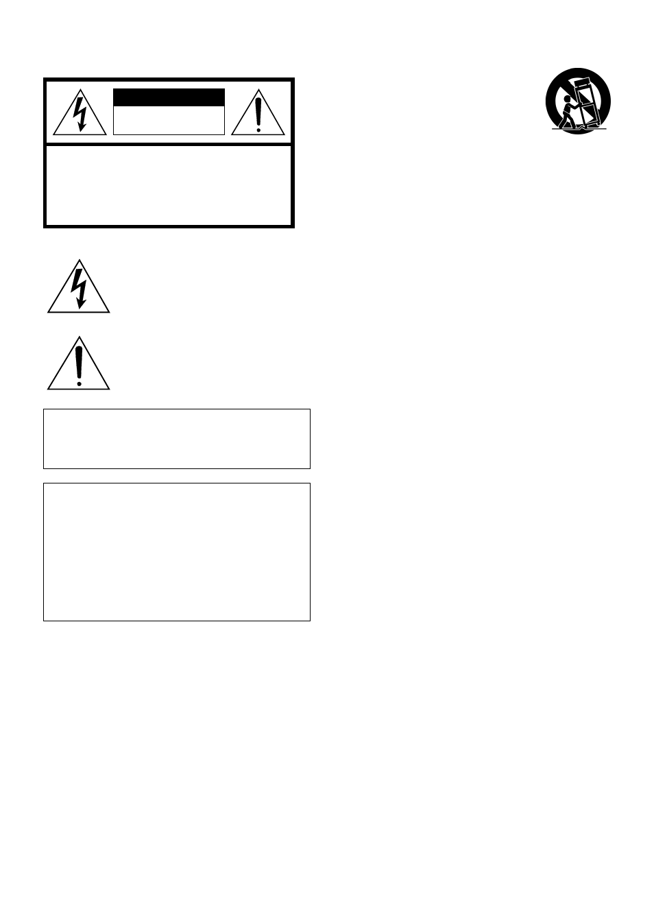 Safety instructions | Yamaha KX-E100 User Manual | Page 2 / 12