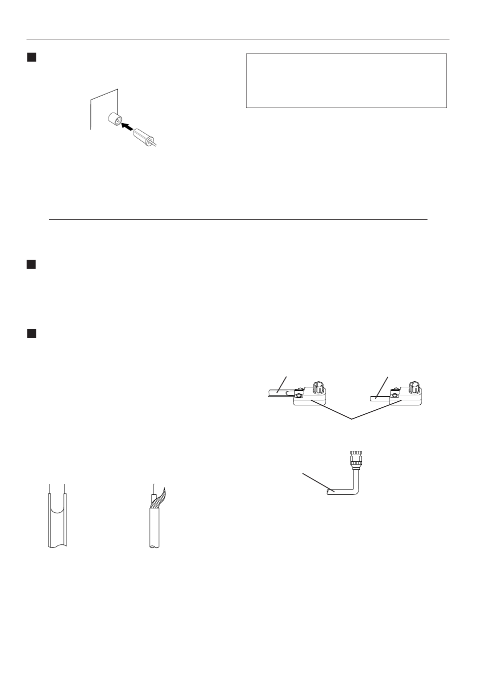 24 Ⅵ connecting the indoor fm antenna, Optional outdoor fm antenna, Optional outdoor am antenna | Yamaha RX-V795 User Manual | Page 28 / 92