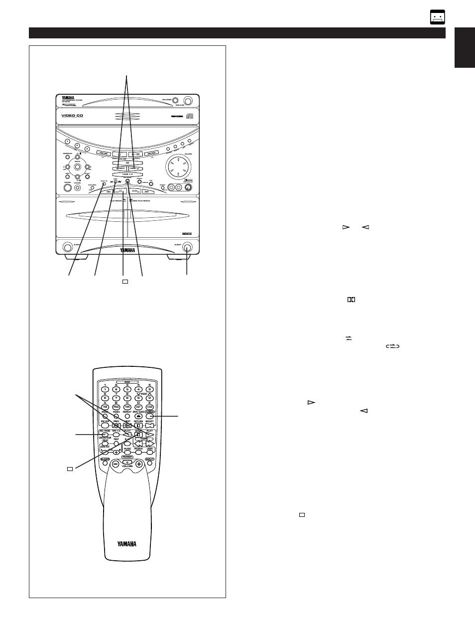 Other recordings, General information, Recording from the built-in tuner | E-41 english, Load a tape into the deck 2 cassette compartment, Press the rec/pause button, Press the stop button, Active servo technology | Yamaha GX-90VCD User Manual | Page 51 / 71