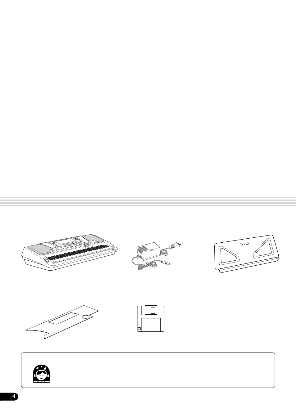 Yamaha Portatone PSR-540 User Manual | Page 4 / 160