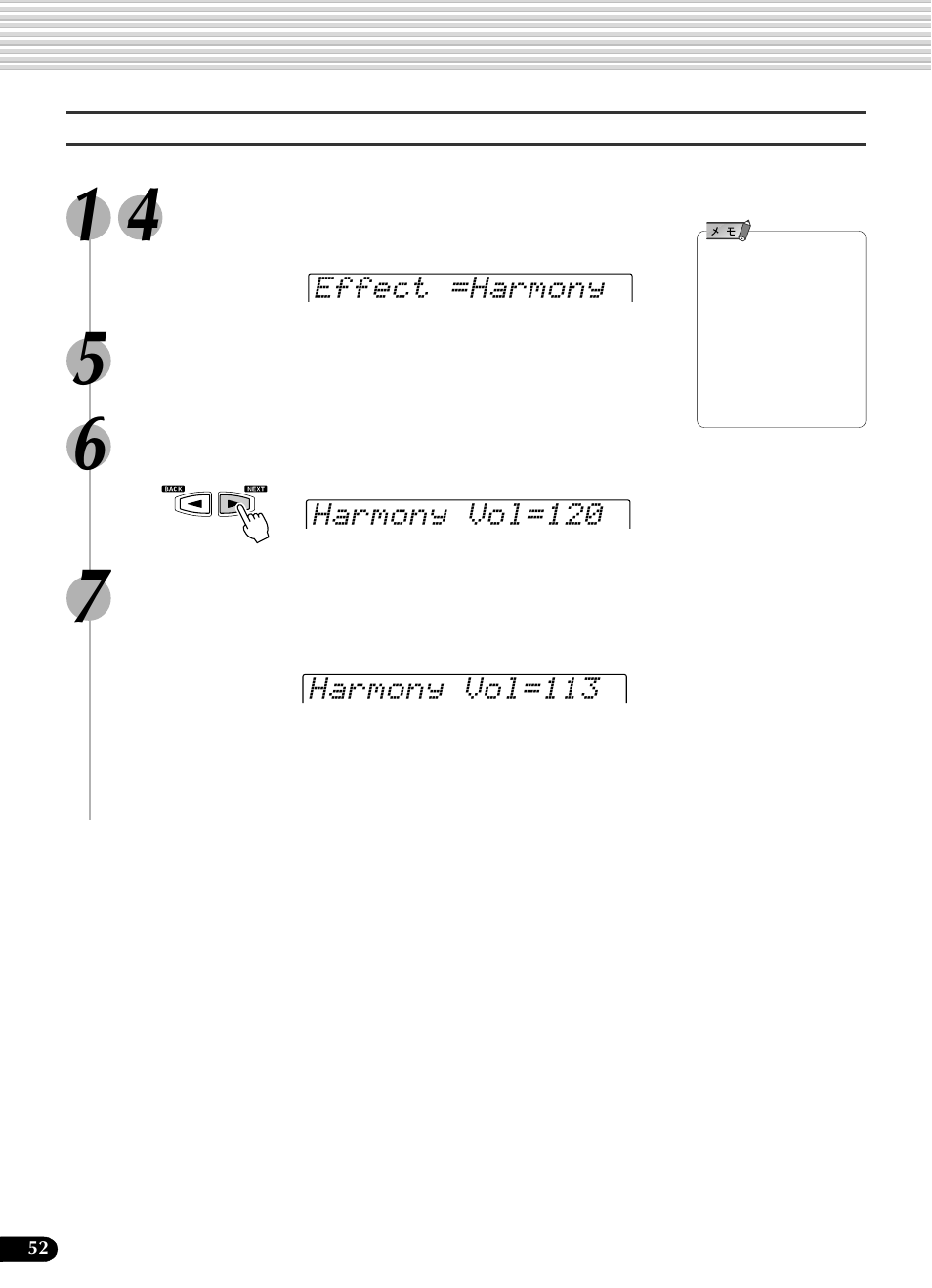 Yamaha Portatone PSR-540 User Manual | Page 52 / 160