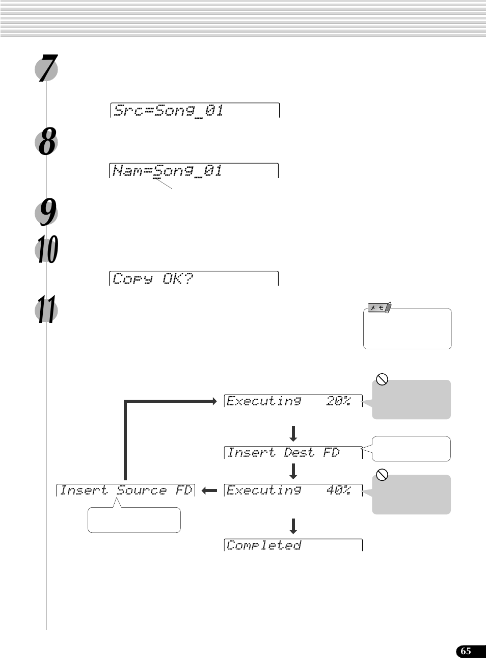 Yamaha Portatone PSR-540 User Manual | Page 65 / 160