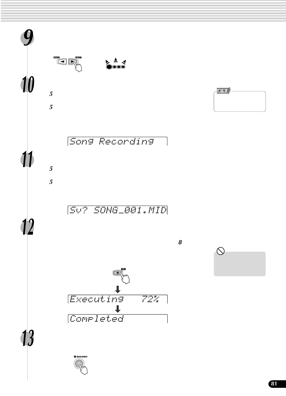 Yamaha Portatone PSR-540 User Manual | Page 81 / 160