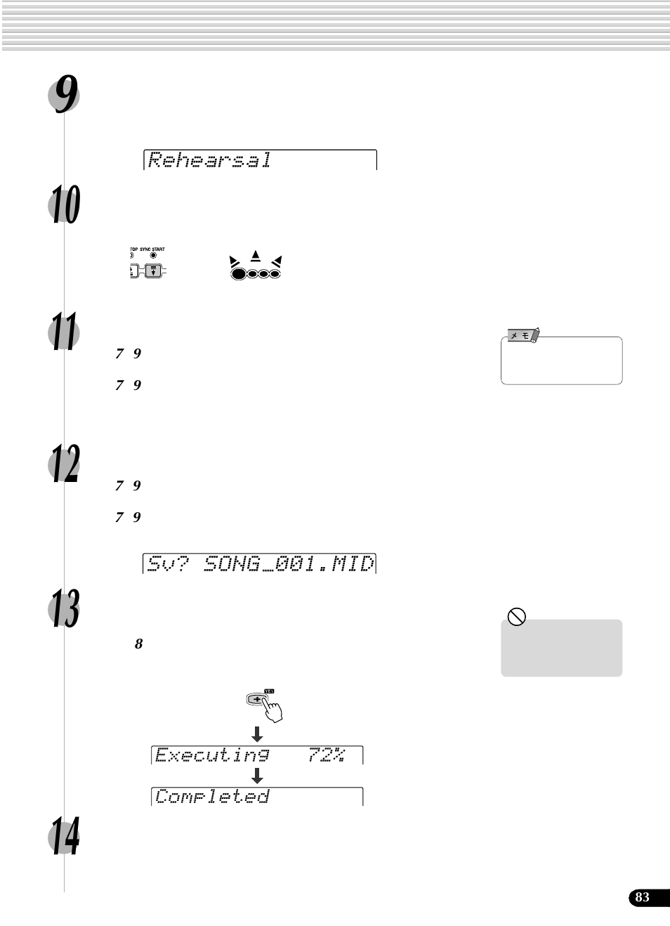 Yamaha Portatone PSR-540 User Manual | Page 83 / 160