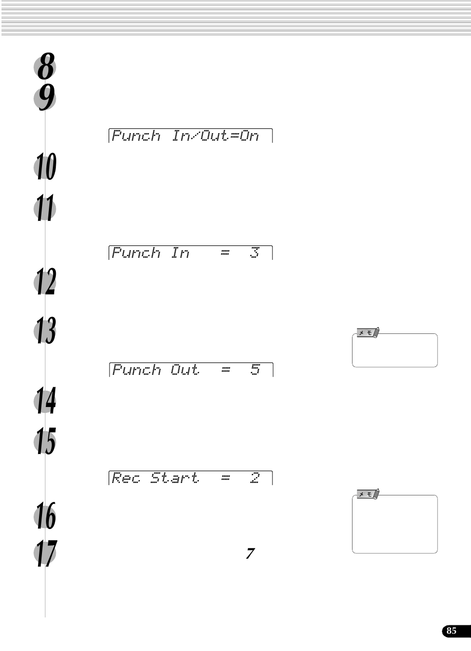 Yamaha Portatone PSR-540 User Manual | Page 85 / 160