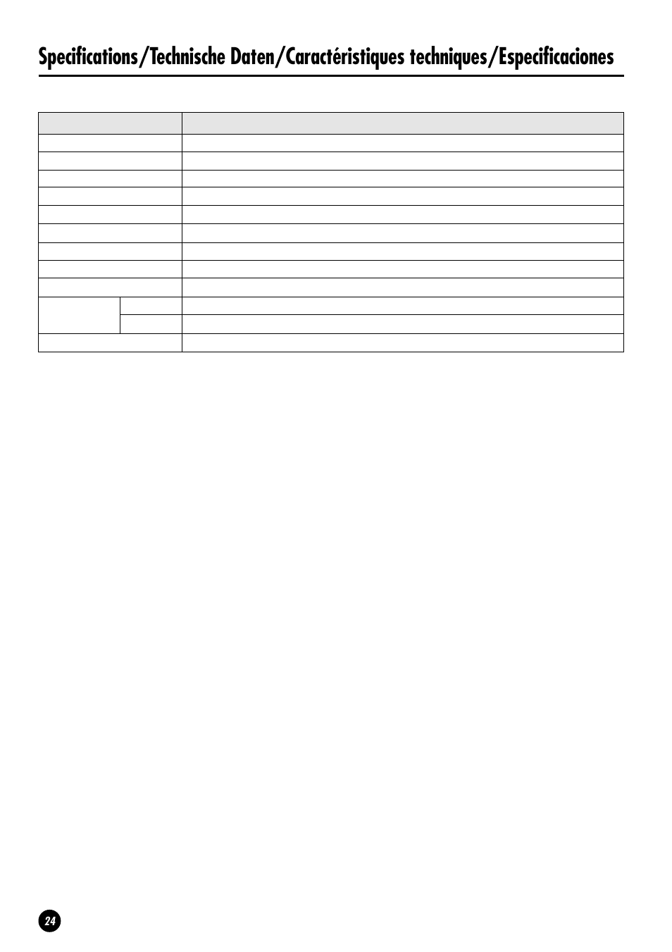 Yamaha CLP-810S User Manual | Page 24 / 28