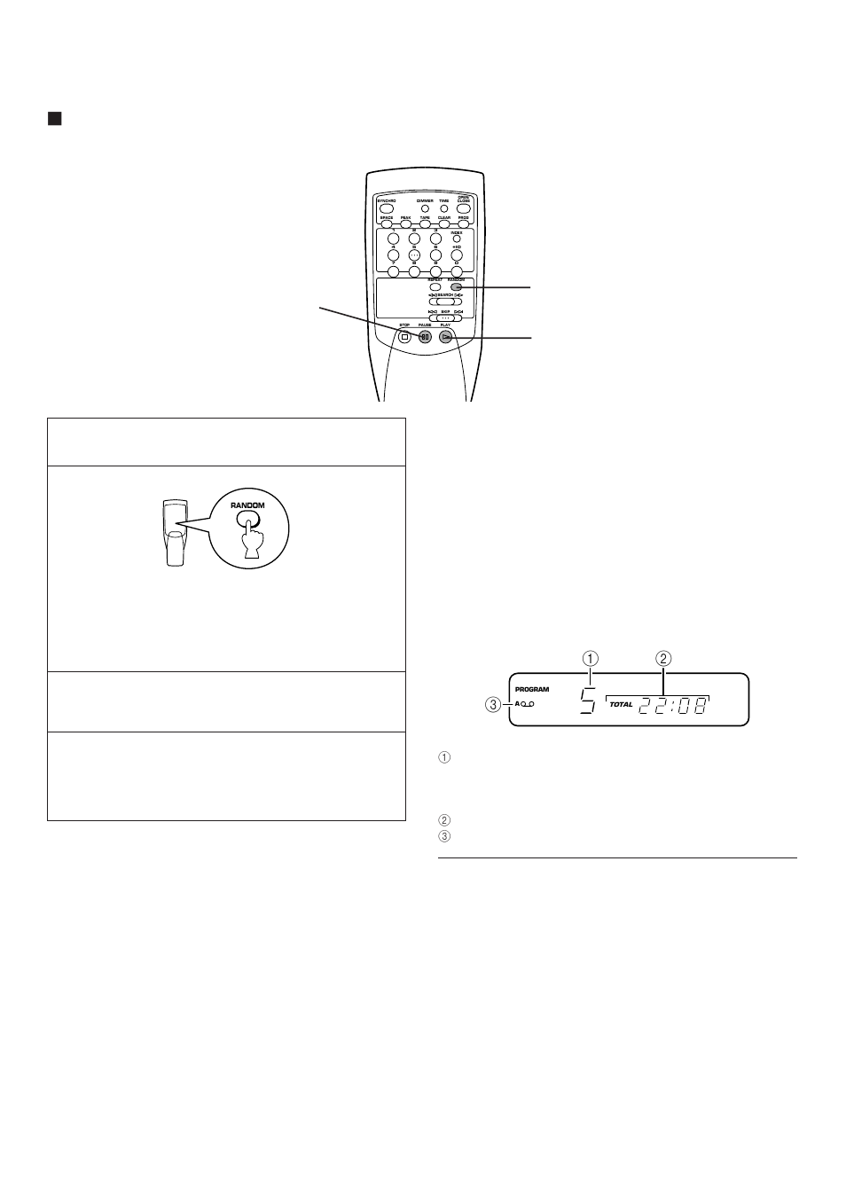 Random sequential tape-programming | Yamaha CDX-9 User Manual | Page 16 / 21