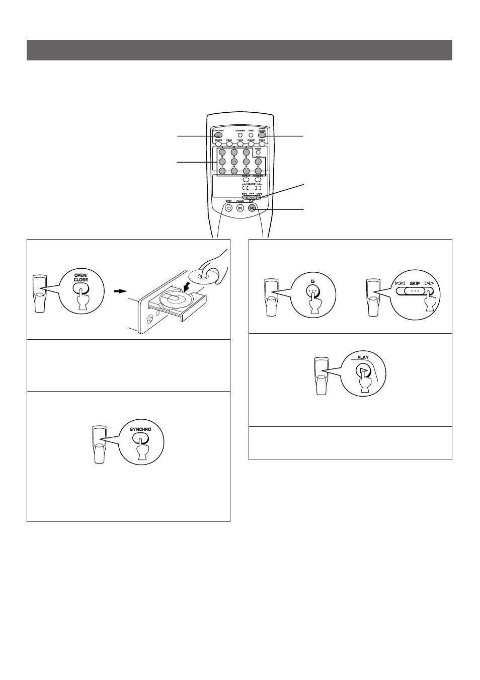 Cd synchronized recording | Yamaha CDX-9 User Manual | Page 18 / 21