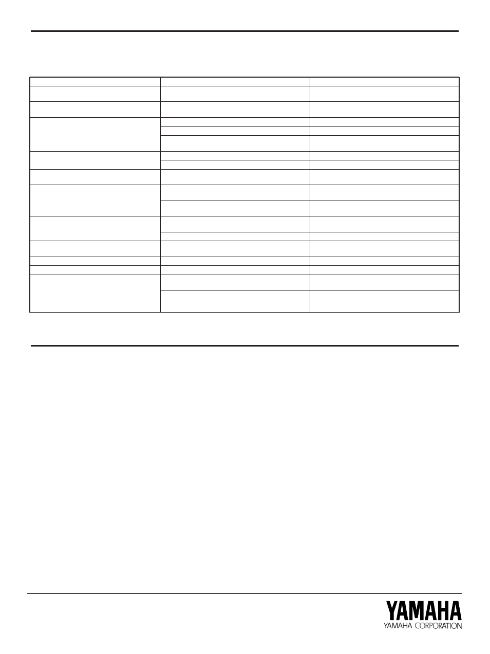 Troubleshooting, Specifications | Yamaha CDC-98 User Manual | Page 16 / 16