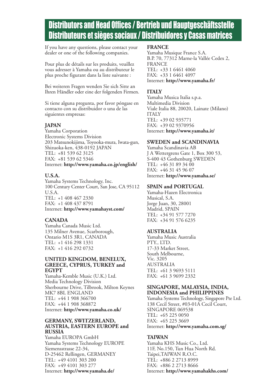 Yamaha CRW8424E User Manual | Page 45 / 46