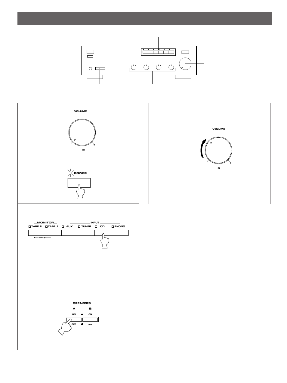 Operations | Yamaha YHT-380 User Manual | Page 6 / 13