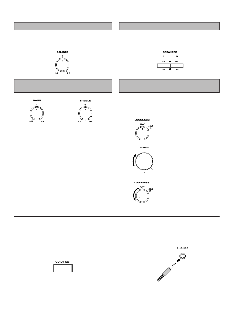 Using the cd direct switch, When you listen with headphones | Yamaha YHT-380 User Manual | Page 8 / 13