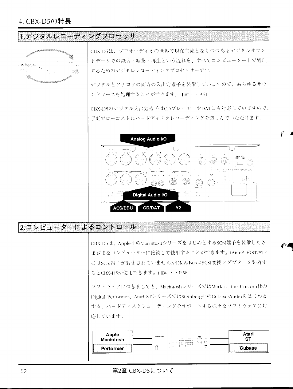 Yamaha CBX-D5 User Manual | Page 20 / 90