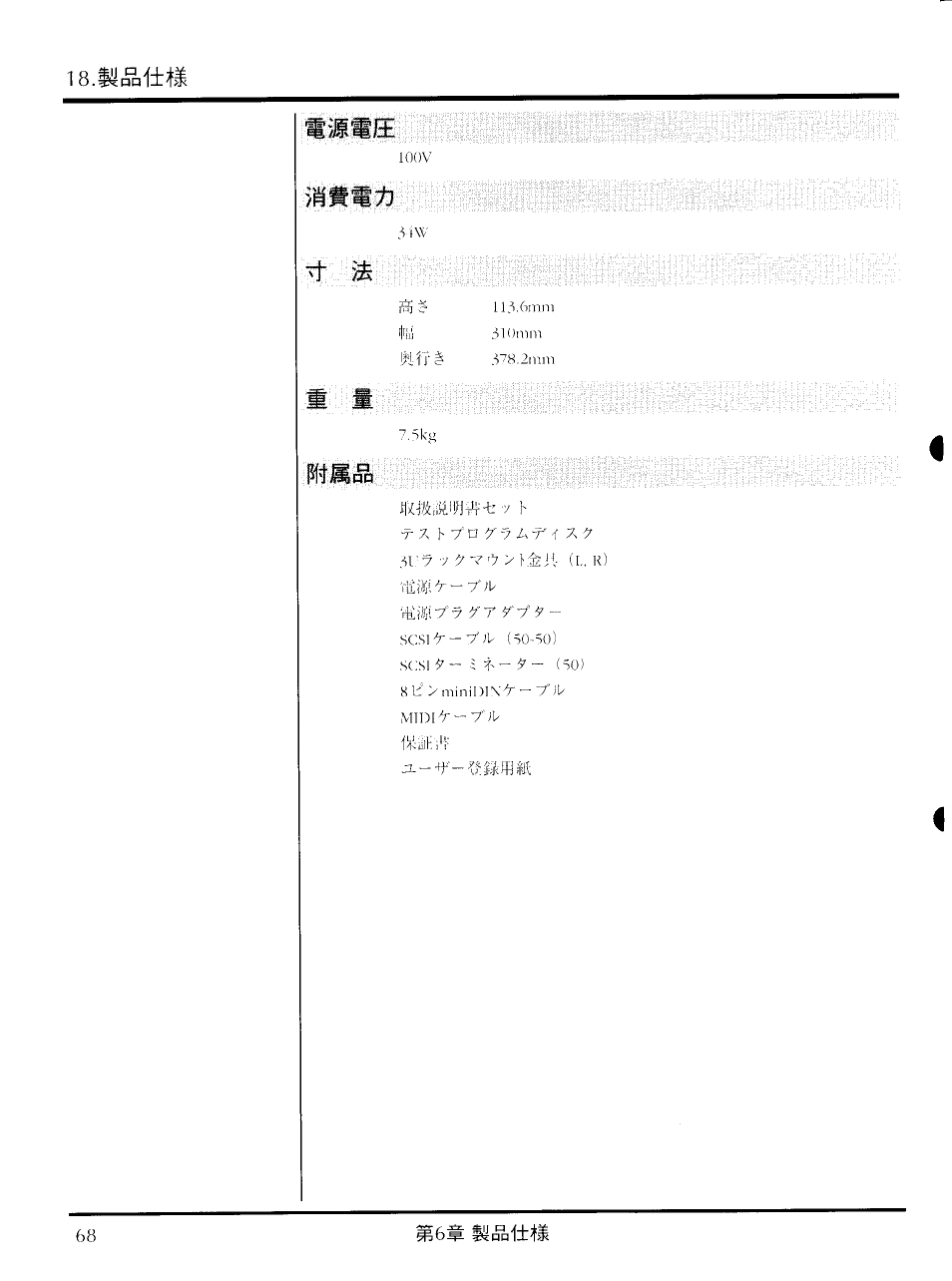 68 ш ь ш | Yamaha CBX-D5 User Manual | Page 76 / 90
