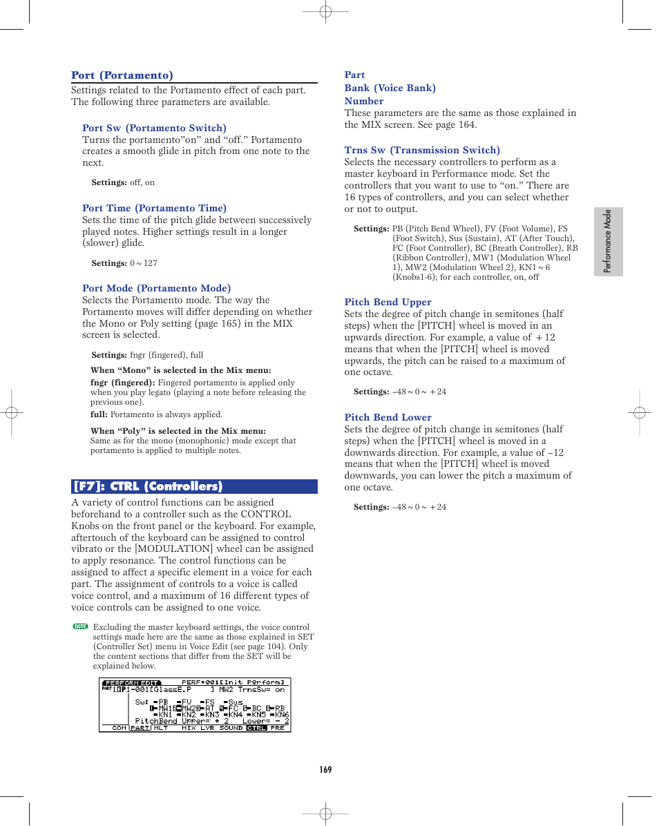 Yamaha EX5R User Manual | Page 169 / 304