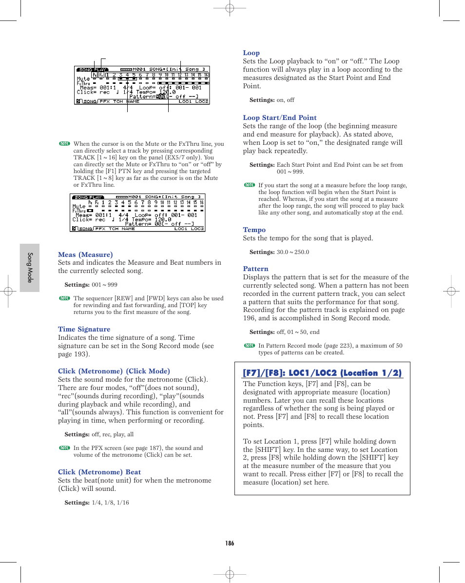 Yamaha EX5R User Manual | Page 186 / 304