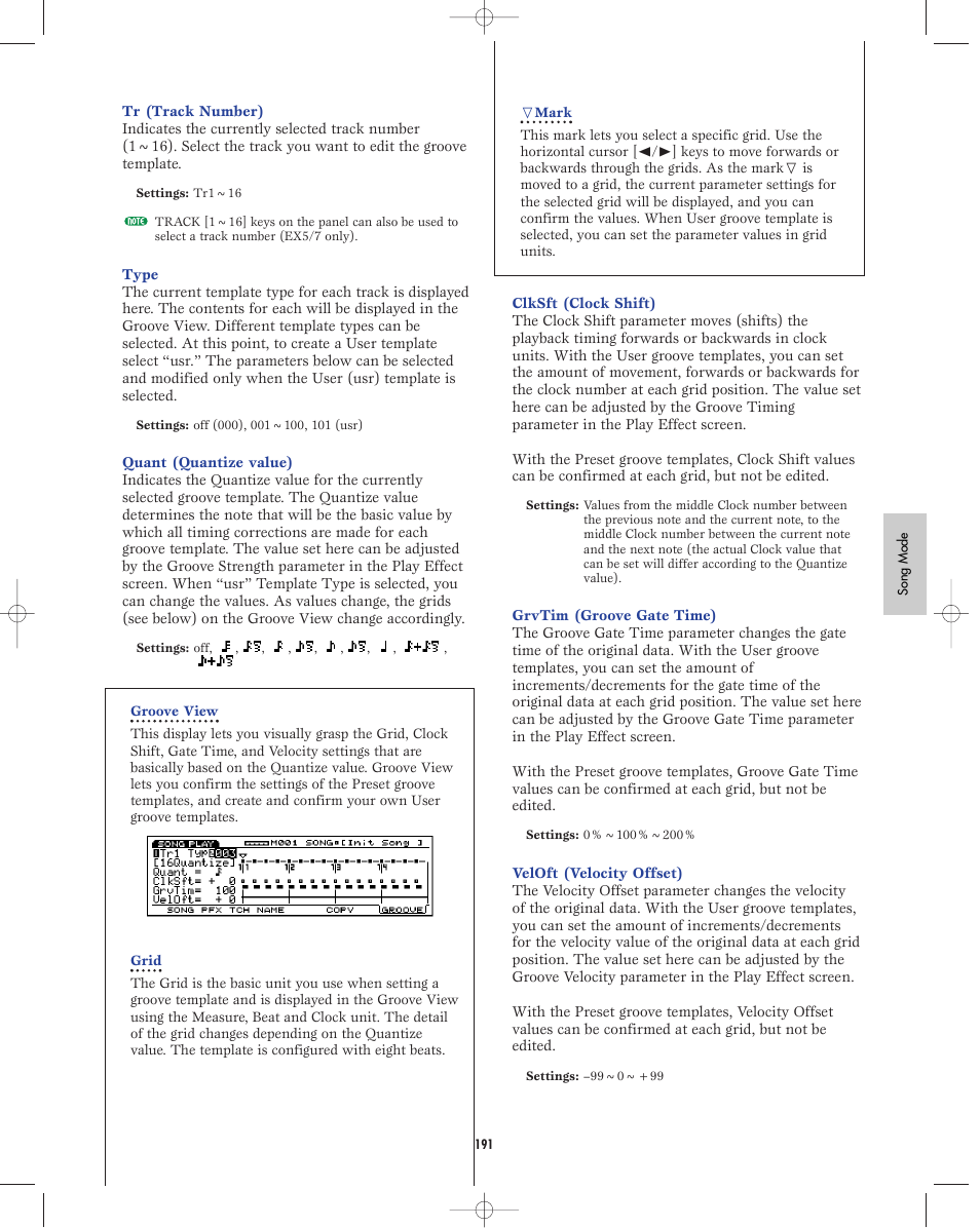 Yamaha EX5R User Manual | Page 191 / 304