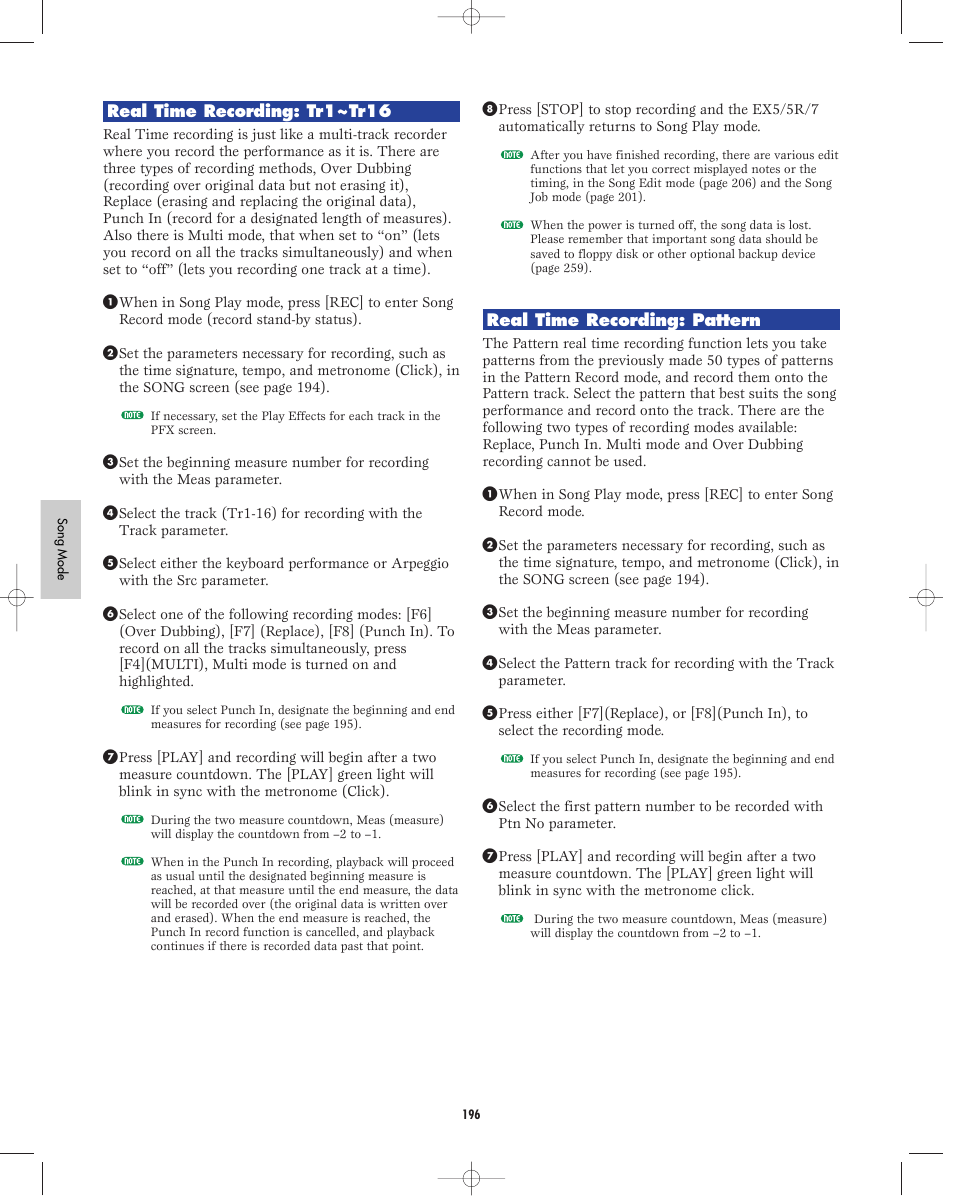 Yamaha EX5R User Manual | Page 196 / 304