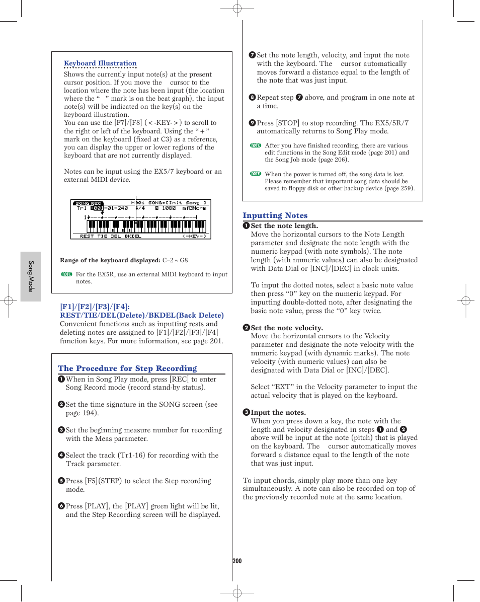 Yamaha EX5R User Manual | Page 200 / 304