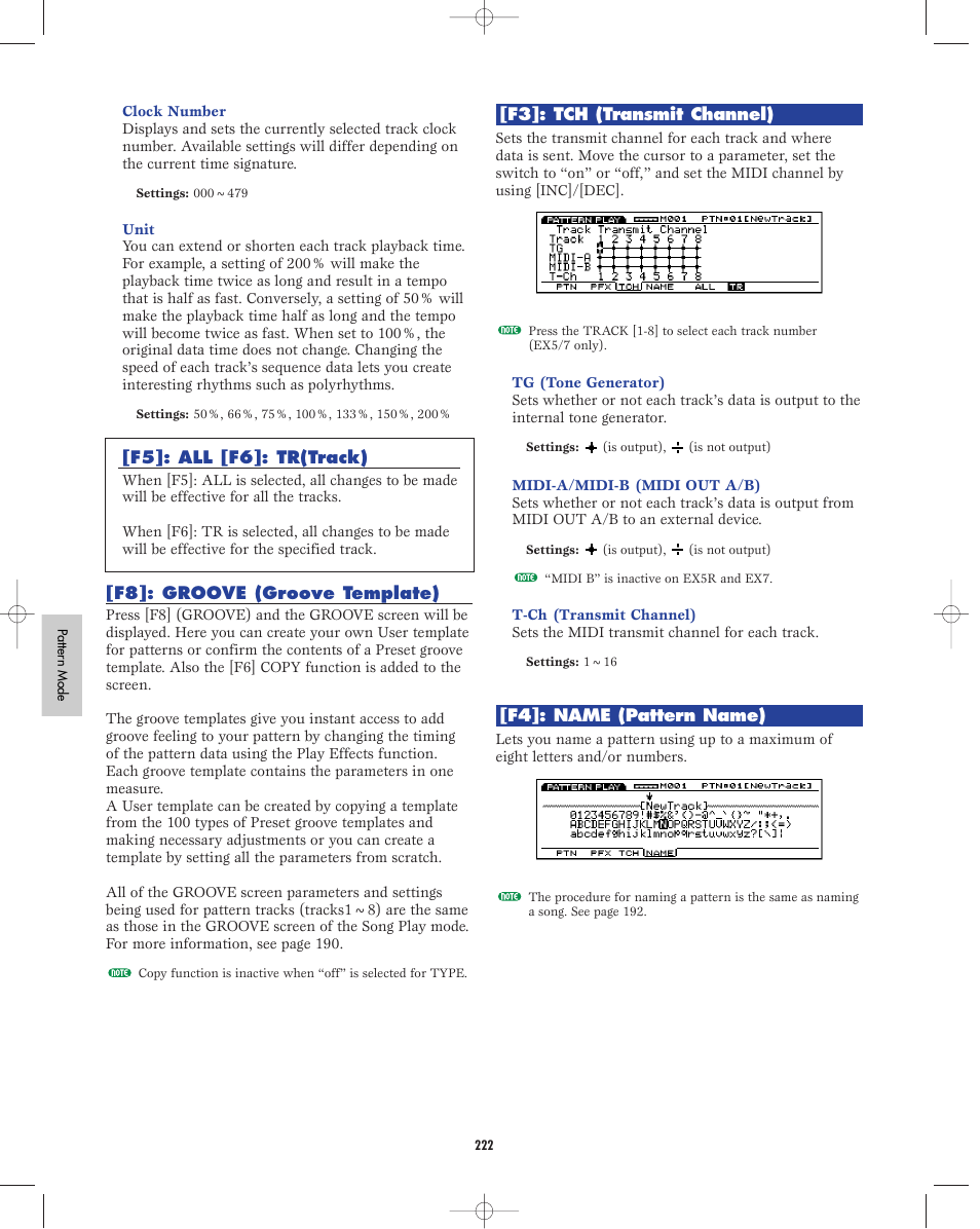 Yamaha EX5R User Manual | Page 222 / 304