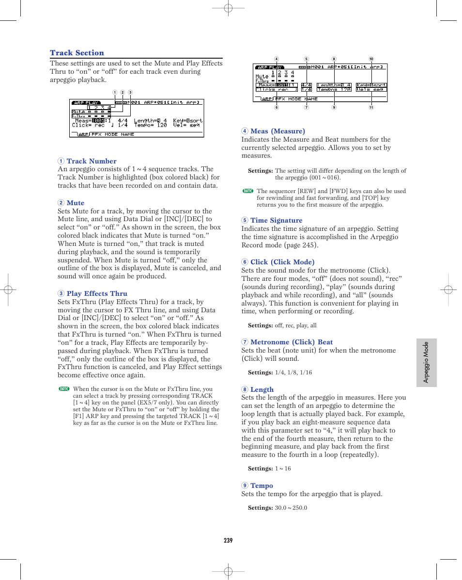 Yamaha EX5R User Manual | Page 239 / 304