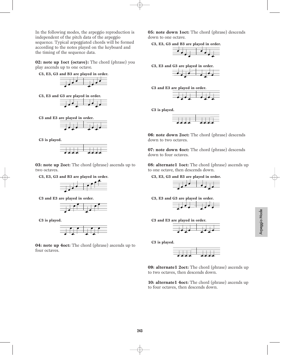 Yamaha EX5R User Manual | Page 243 / 304