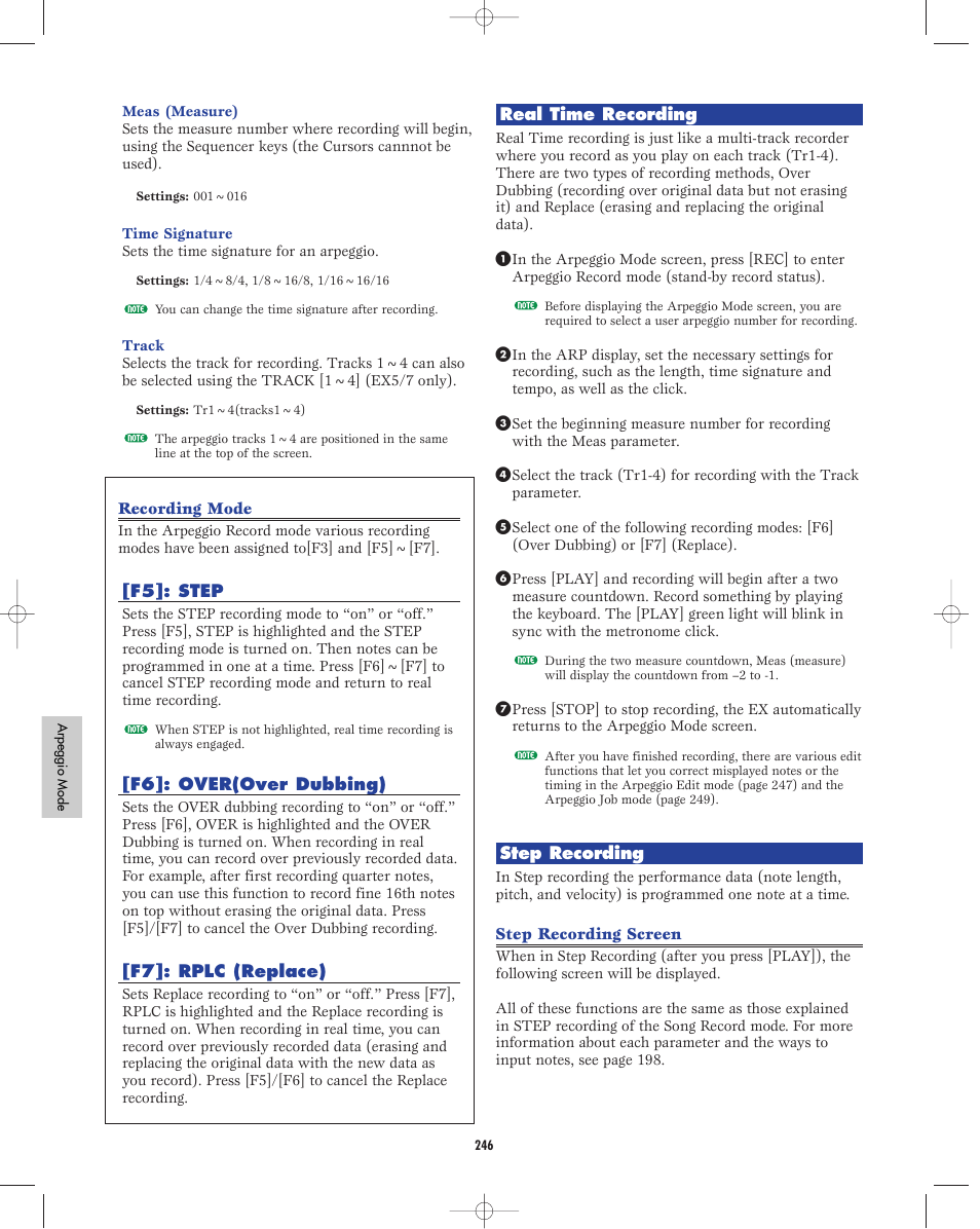 Yamaha EX5R User Manual | Page 246 / 304