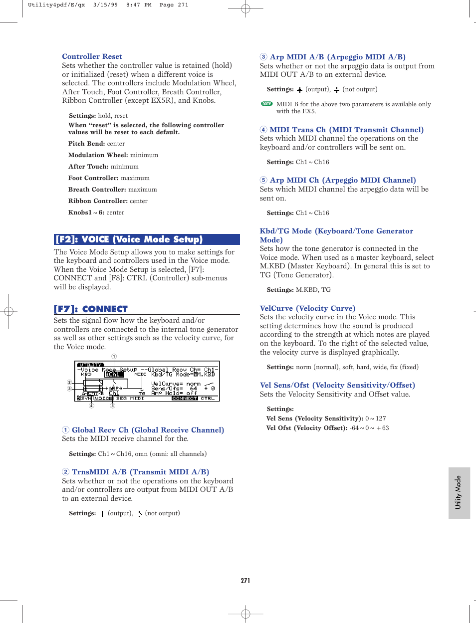 Yamaha EX5R User Manual | Page 271 / 304
