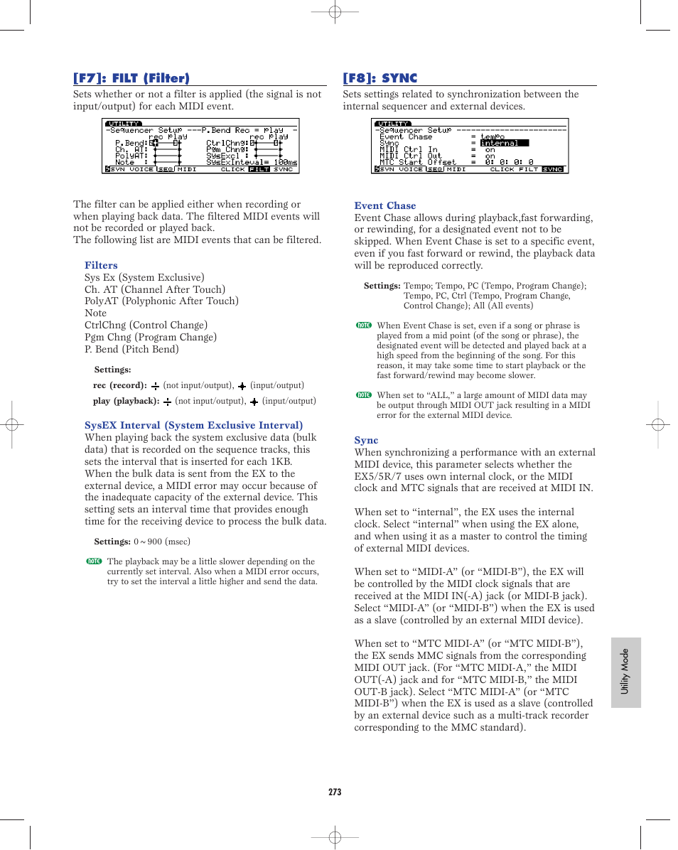 Yamaha EX5R User Manual | Page 273 / 304