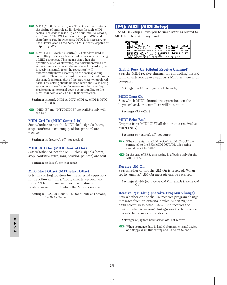 Yamaha EX5R User Manual | Page 274 / 304
