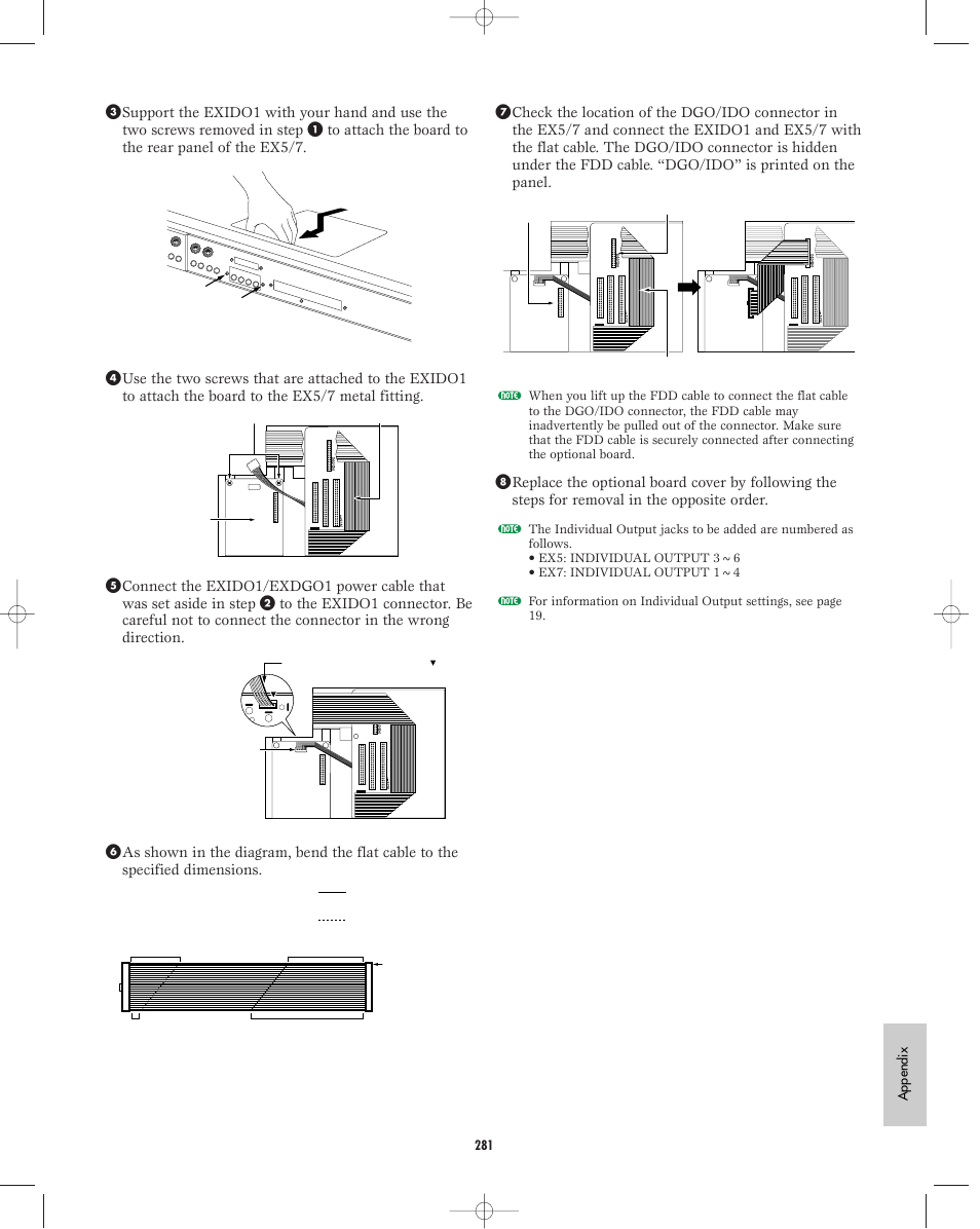 Yamaha EX5R User Manual | Page 281 / 304