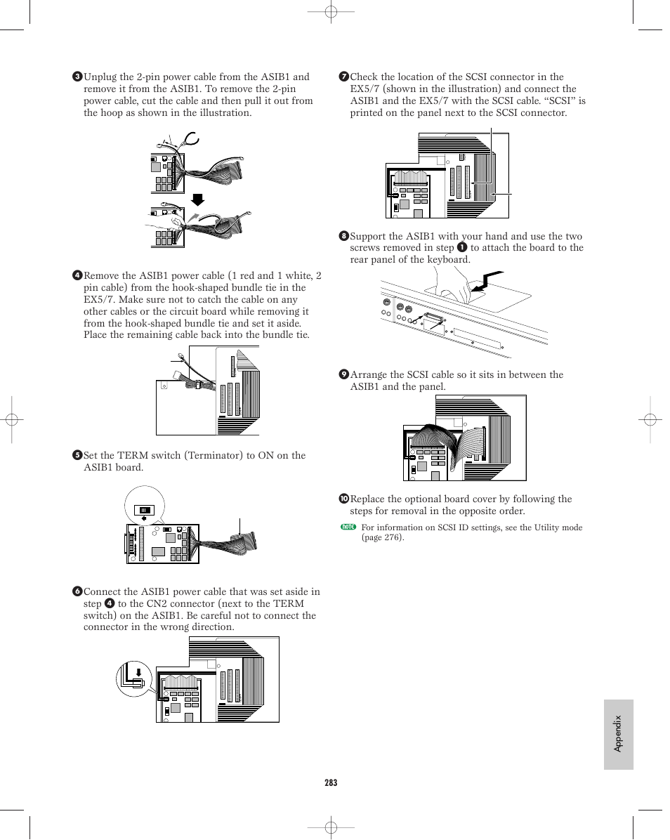 Yamaha EX5R User Manual | Page 283 / 304