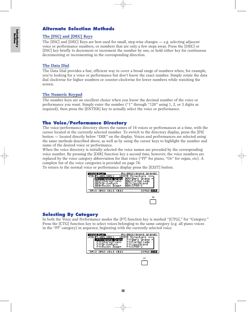 Yamaha EX5R User Manual | Page 38 / 304