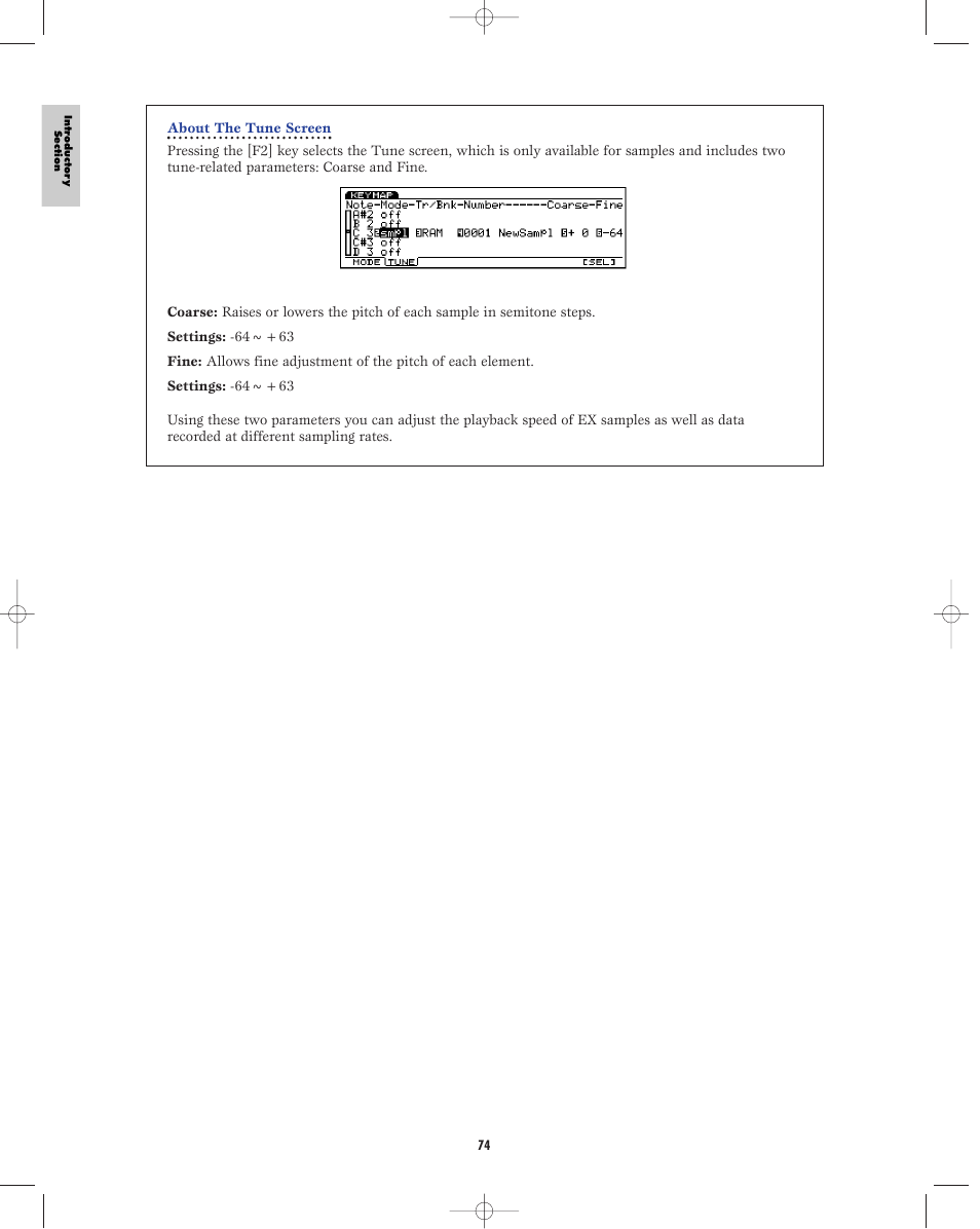 Yamaha EX5R User Manual | Page 74 / 304