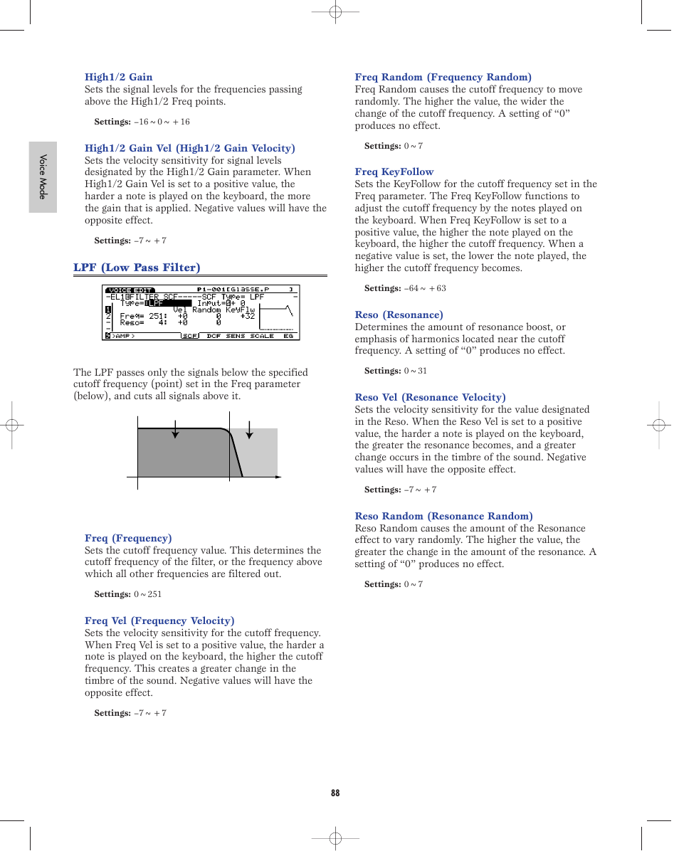 Yamaha EX5R User Manual | Page 88 / 304