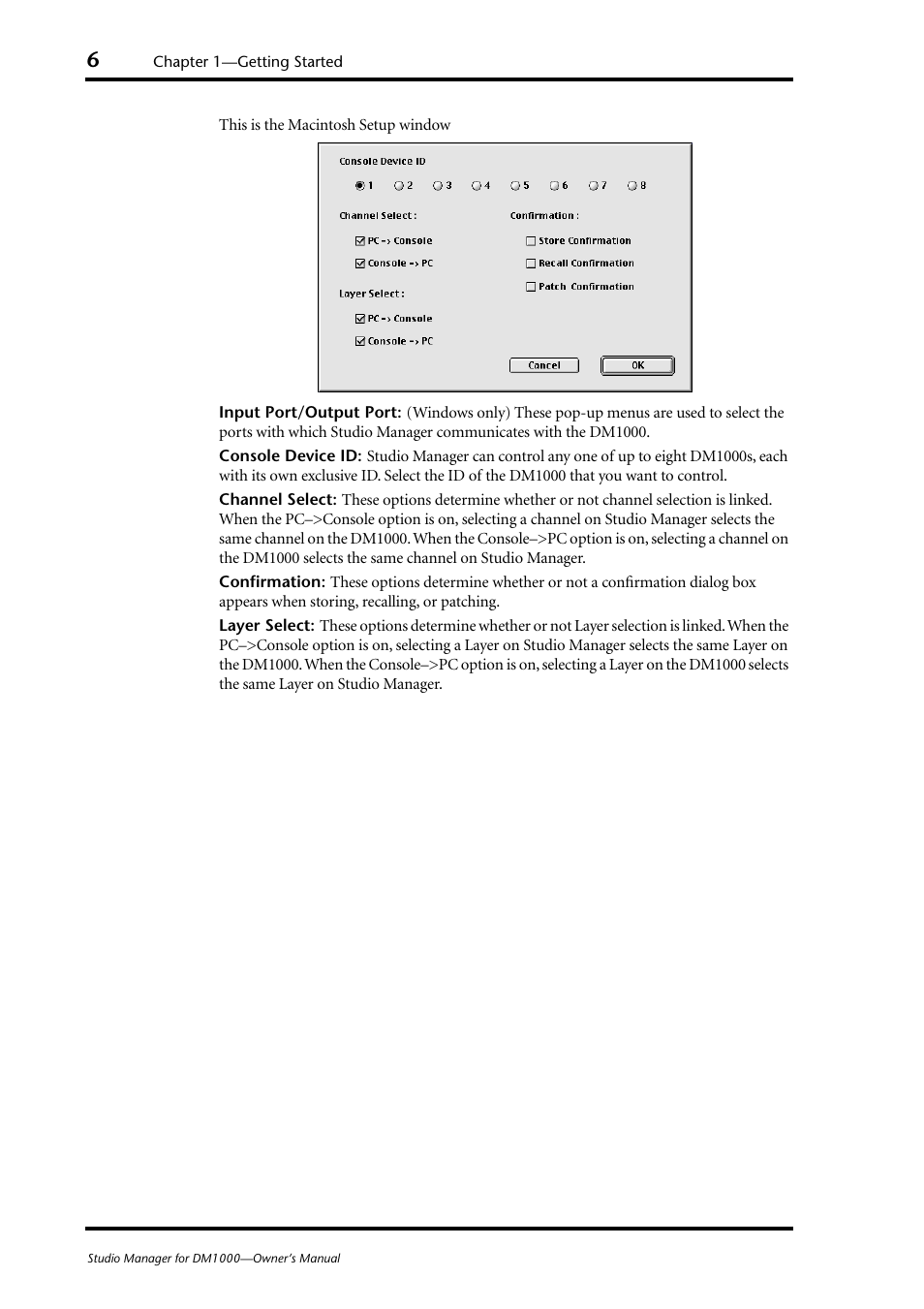 Yamaha DM 1000 User Manual | Page 6 / 34