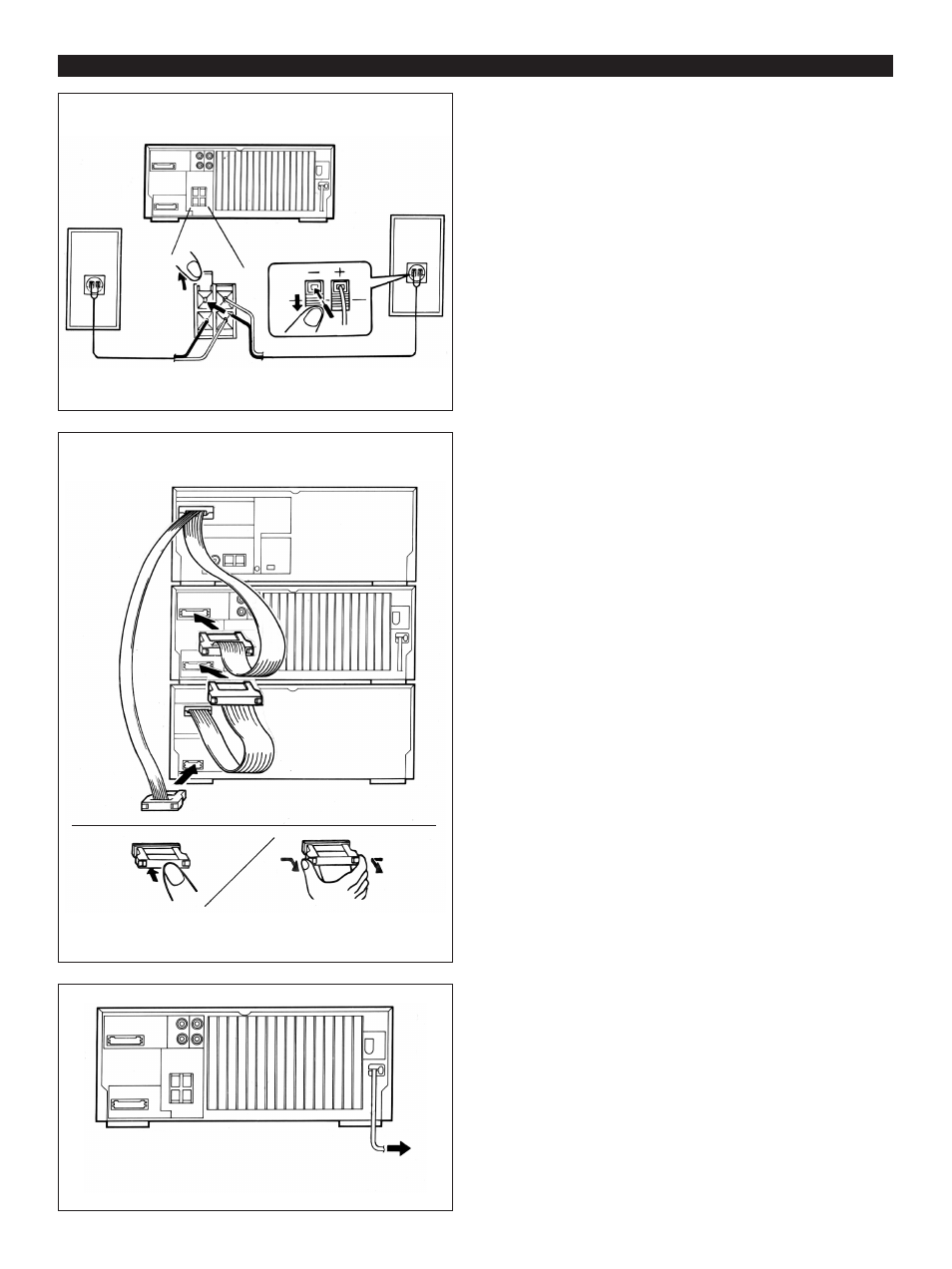 Speaker connection, System connection, Connecting the ac supply lead | Yamaha CC-5 User Manual | Page 13 / 40