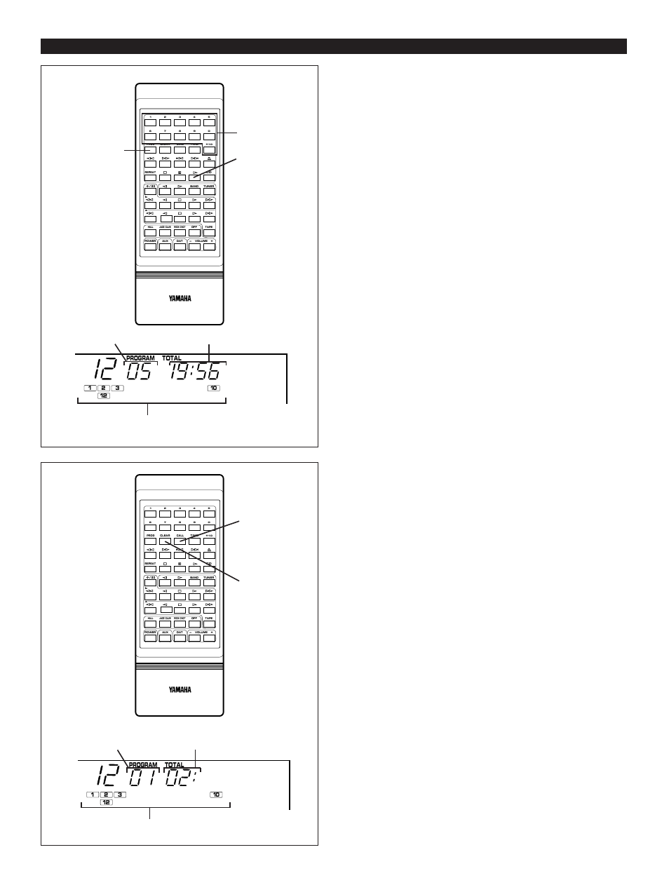Program play, E-16, Compact disc operation | Load a disc and close the disc table | Yamaha CC-5 User Manual | Page 18 / 40