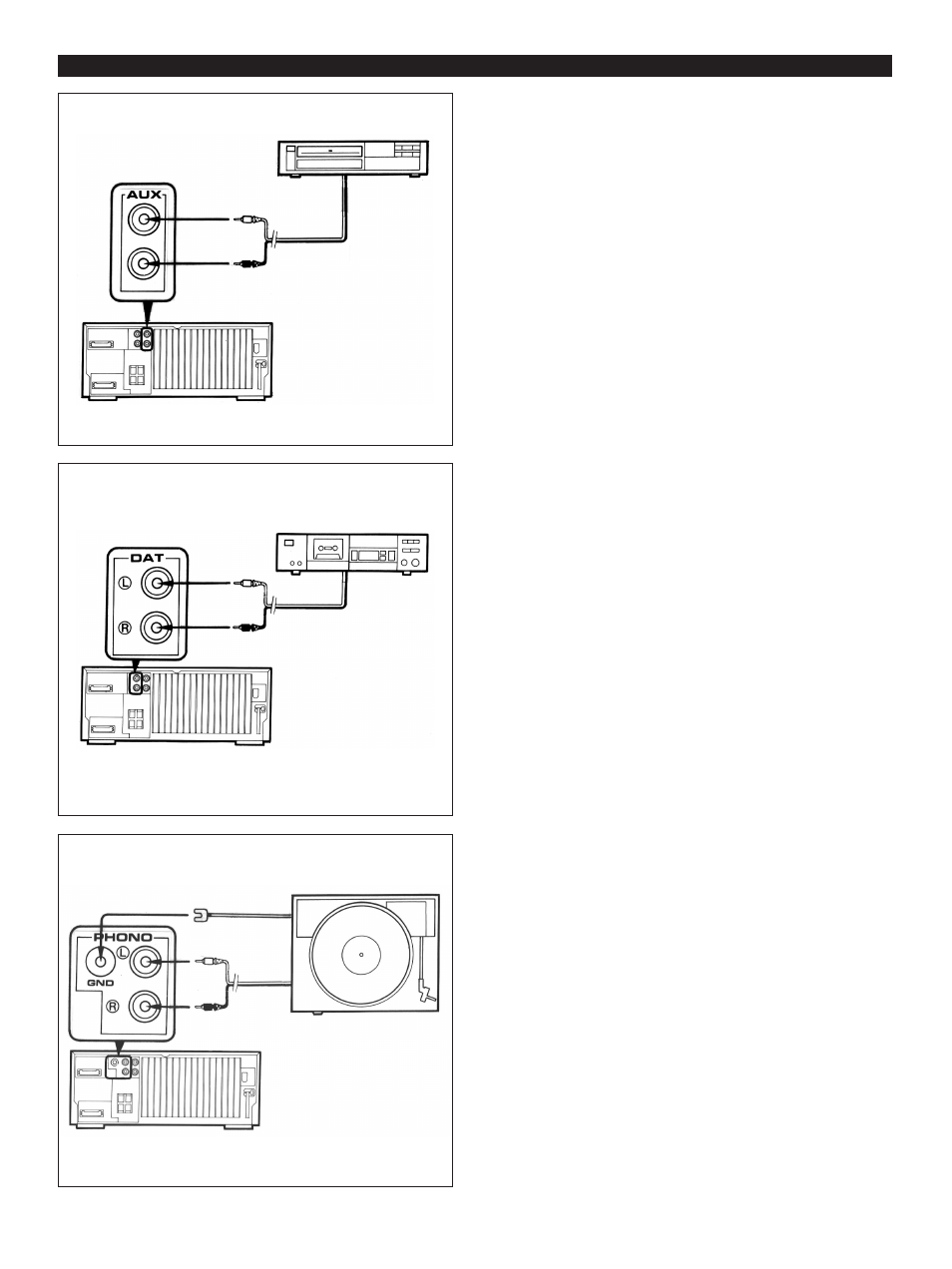 Using external units, Auxiliary (aux) | Yamaha CC-5 User Manual | Page 36 / 40